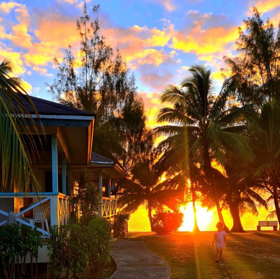 Sunny Beach Bungalows - Aitutaki Amuri 외부 사진